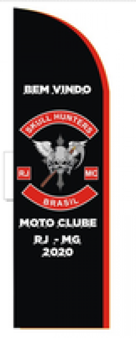 Wind Banner  para  Moto Clube Skull Hunters