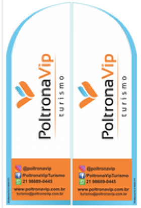 Wind Banner Para Agências de Turismo Poltrona Vip
