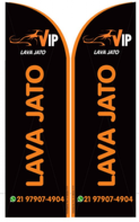 Wind Flags para Lava Jata Vip