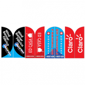Wind Banner para Gráfica na Ilha