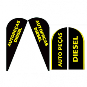 Wind banner para Diesel Auto Peças