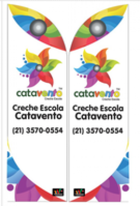 Wind Banner para Jardim Escola Catavento