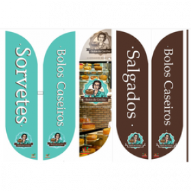 Wind Banners Para Casas de Bolos da Cecília