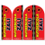 Wind Banners Para Autos Escolas Zali