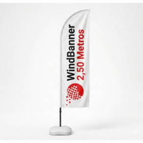Wind Banner 2,5mts Altura Rio de Janeiro