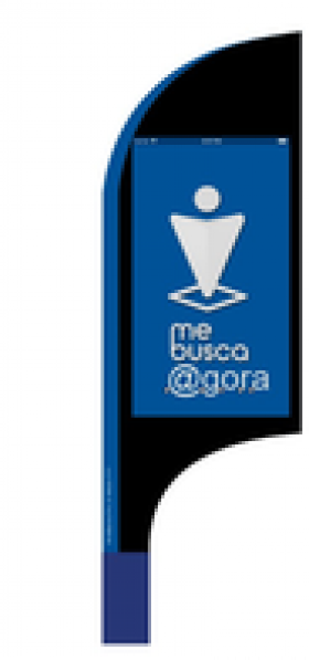 Wind Banner Para Transporte por Aplicatico Me Busca Agora