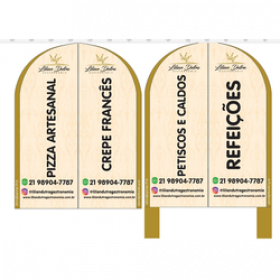 Wind Banner Para Salão de Festas Lilian Festas