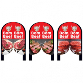 Wind Banner para Açougue Bom Beef 01