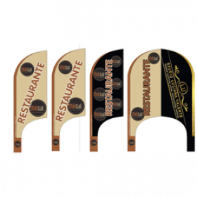 Wind Banner para Restaurante Chiktal