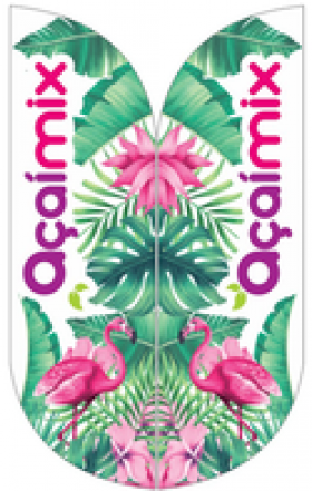 Wind Banner para Lojas de Açaí Mix Açai