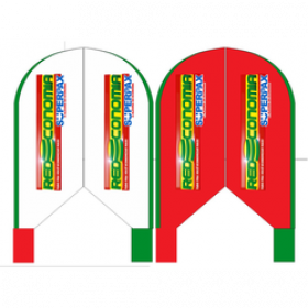 Wind Banner para Mercados Rede Economia