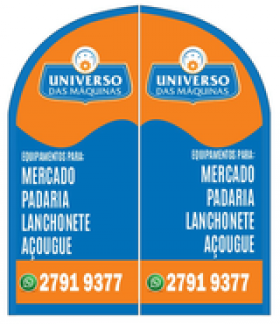 Wind Banner ou Wind Flags Universo das Máquinas