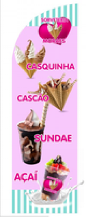 Wind Banner para Soveterias Sorvete Moraes