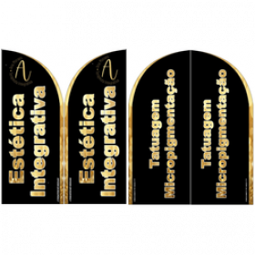 Wind Banner para Estética e Tatuagem Estéticas Integrativa