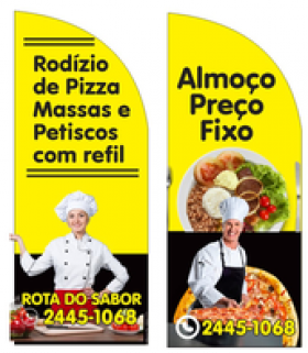 Wind Banner Almoço Roto do Sabor