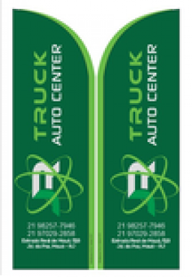 Wind Banner ou Wind Flags Truck Autocenter