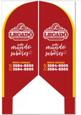 Wind Banner Legadô Tortas e Salgados