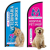 Wind Banner ou Wind Flags Pet Shop Vet Ipiranga