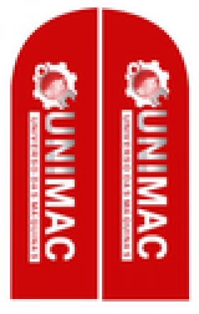 Wind Banner ou Wind Flags Universo das Máquinas Unimac