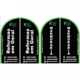 Wind Banner para Reformas e Obras Azael à Obra