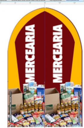 Wind Banner Mercearia