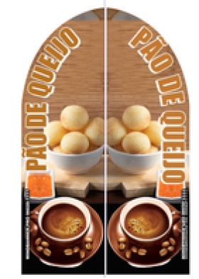 Wind Banner Pão de Queijo