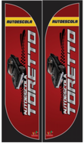 Wind Banner para Auto Escola Toretto