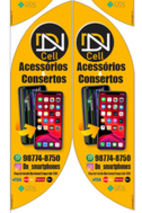 Wind Banner Conserto de Celular DN Cell
