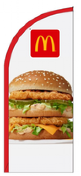 Wind Banner Mc Donalds