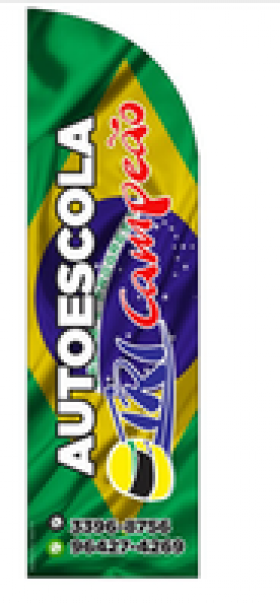 Wind Banner para Auto Escola Tri Campeão