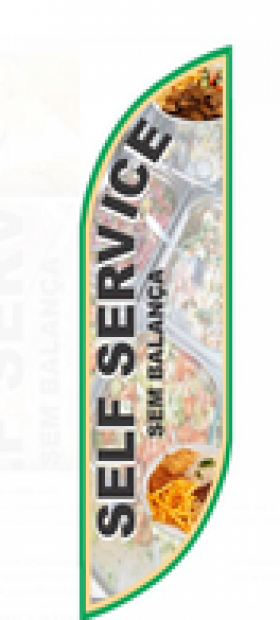 Wind Banner Self Service sem Balança