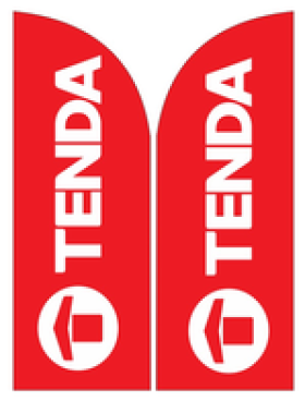 Wind Flags para Construtoras Tenda