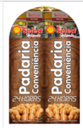 Wind Banner para Para Posto de Combustível Loja Select