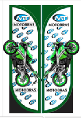 Wind Banner  para Moto Peças MotoBras