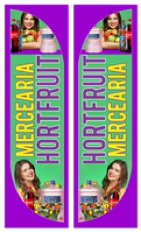 Wind Banner para Mercearias