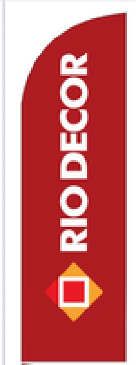 Wind Banners Para Decoração Rio Decor