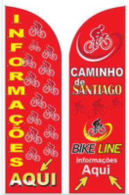 Wind Banners Para Bike Line