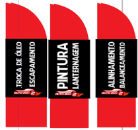 Wind Banners Para Mecânicas Auto Box