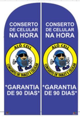 Wind Banner Conserto de Celular Alô Cell