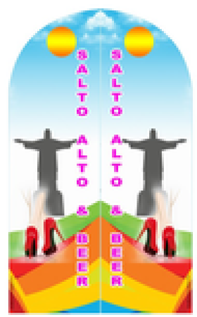 Wind Banner Salto Alto & Beer