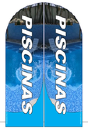 Wind Banner Para Lazer Piscinas Nova Iguaçú