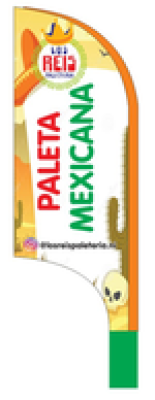 Wind Banner Sorvetes e Picolés Los Reis Paleta Mexicana