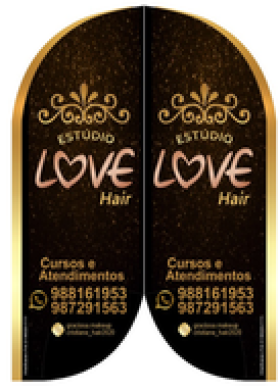 Wind Banner Para Beleza Feminia Love Estúdio
