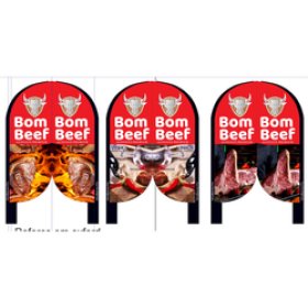 Wind Banner para Açougue Bom Beef 02