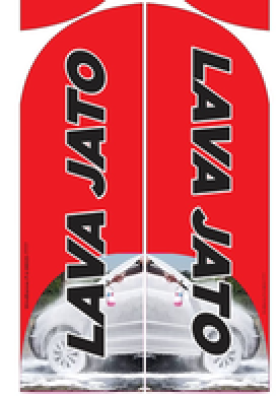Wind Banner para Lava Jato