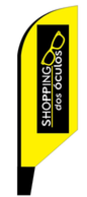 Wind Banner Shopping dos Óculos Ótica