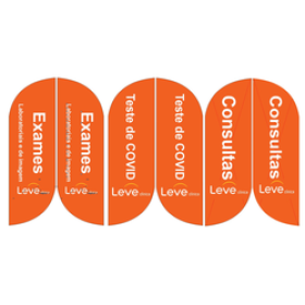 Wind Banner Leve Clínica Exames