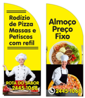 Wind Banner Almoço Roto do Sabor