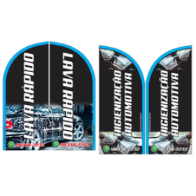 Wind Banner Lava Jato Lava Rápido