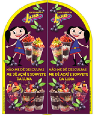 Wind Banner Açaí da Luna